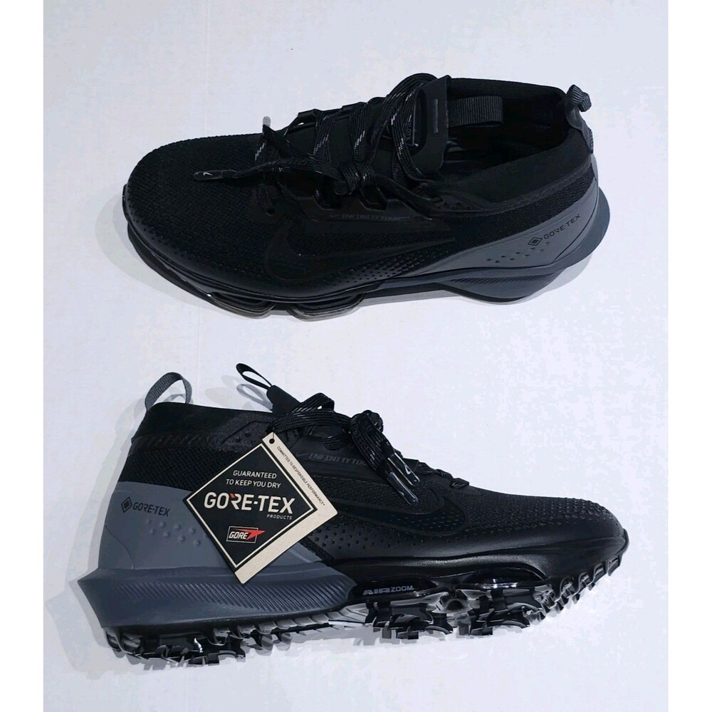 Nike Air Zoom Infinity Tour 2 Golf GORE-TEX Triple Black FV4897-002 Men’s Sz 8.5